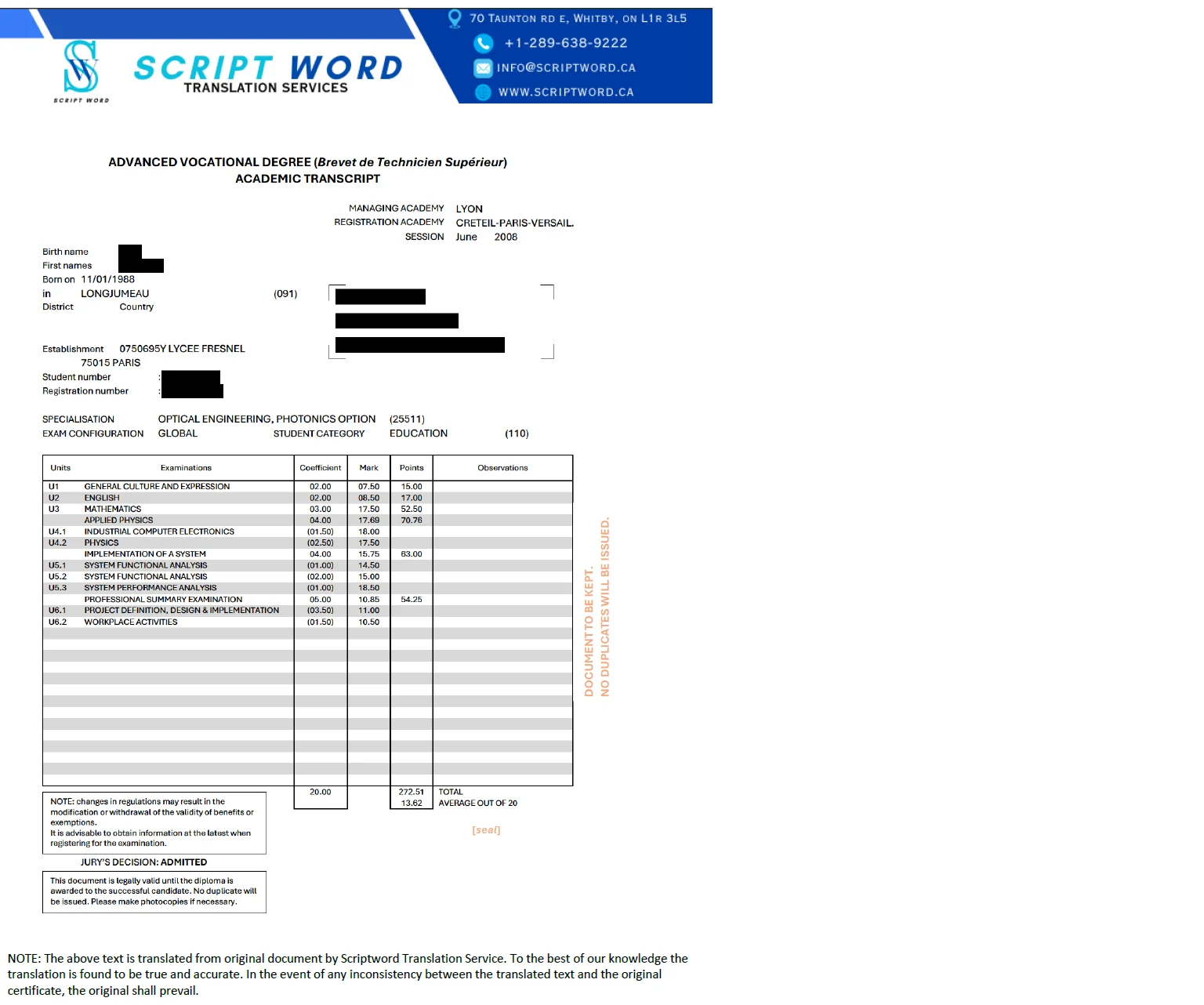 Translated Document 3